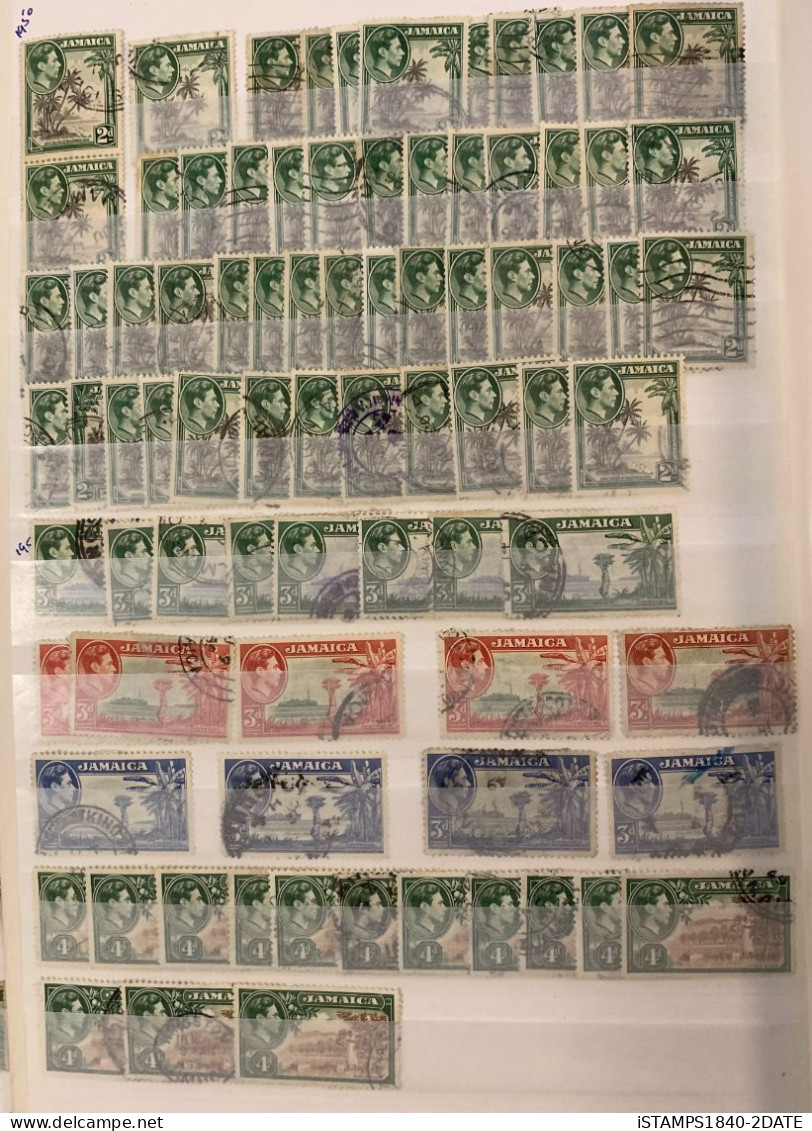 001263/ Jamaica QV-QE2 Collection Mint + Used 900+ Items