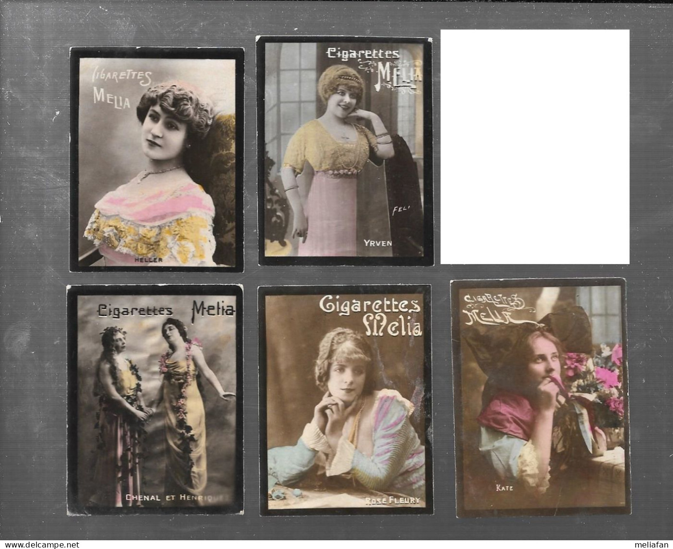 858A - CARTES MELIA - TIRAGE L SERIE 10 - Melia