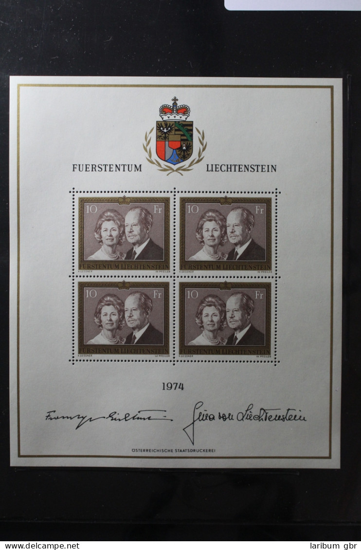 Liechtenstein 614 Postfrisch Als Kleinbogen #TU527 - Other & Unclassified