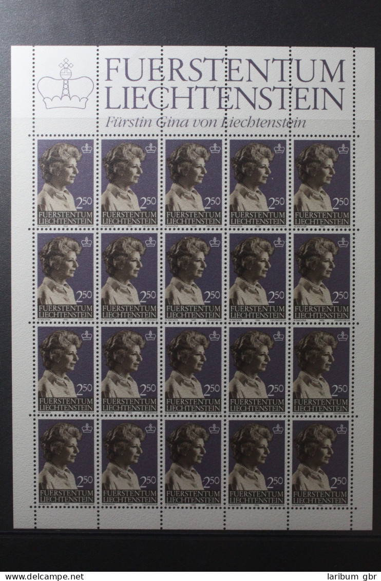 Liechtenstein 828 Postfrisch Als Kleinbogen #TU547 - Sonstige & Ohne Zuordnung