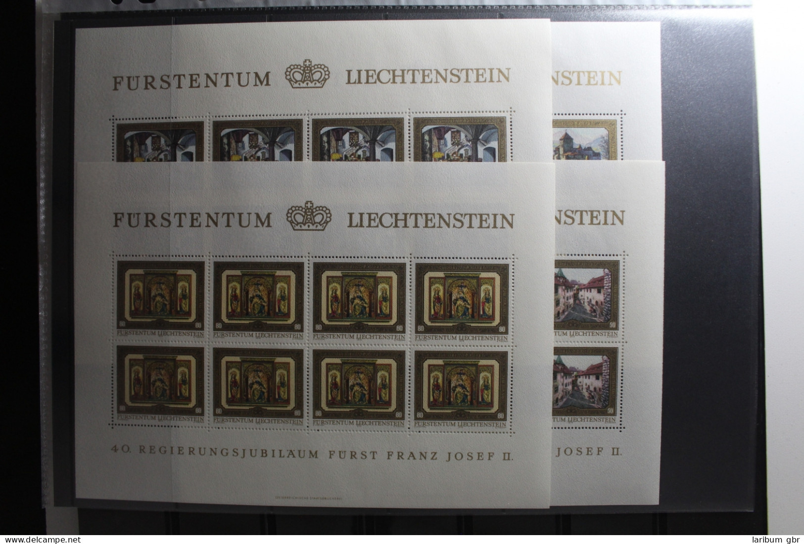 Liechtenstein 706-709 Postfrisch Als Kleinbogensatz #TU533 - Otros & Sin Clasificación
