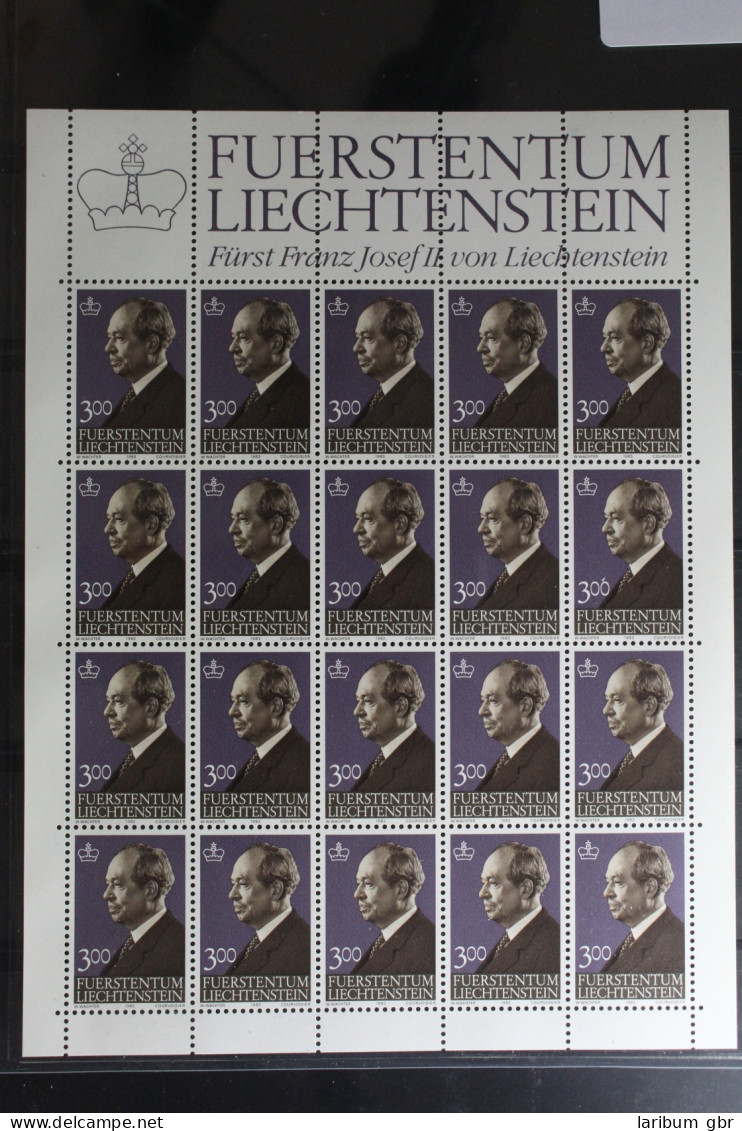 Liechtenstein 829 Postfrisch Als Kleinbogen #TU548 - Otros & Sin Clasificación