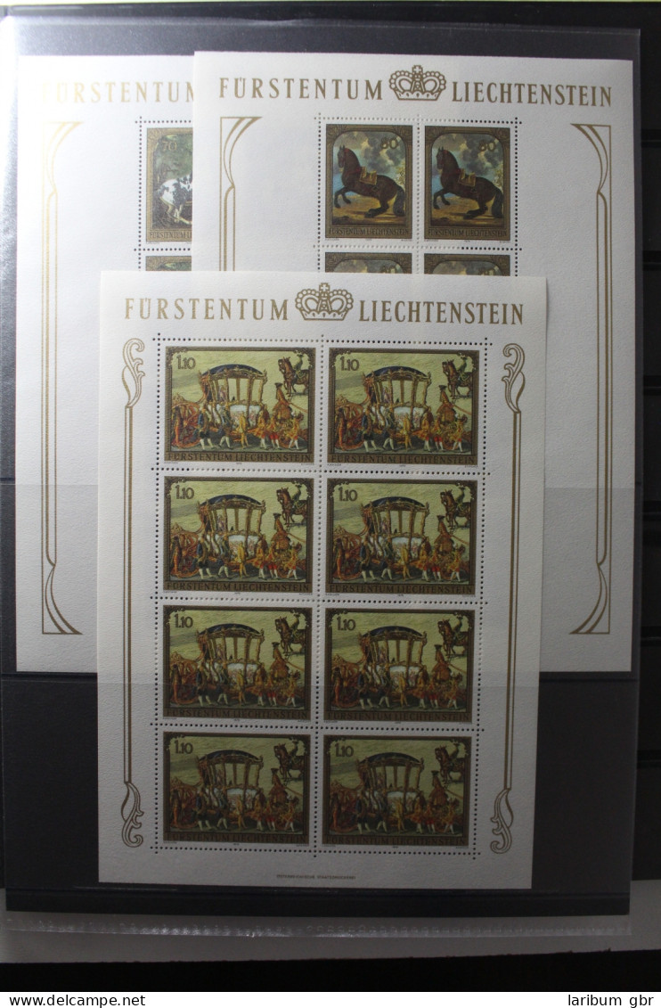 Liechtenstein 717-719 Postfrisch Als Kleinbogensatz #TU534 - Otros & Sin Clasificación