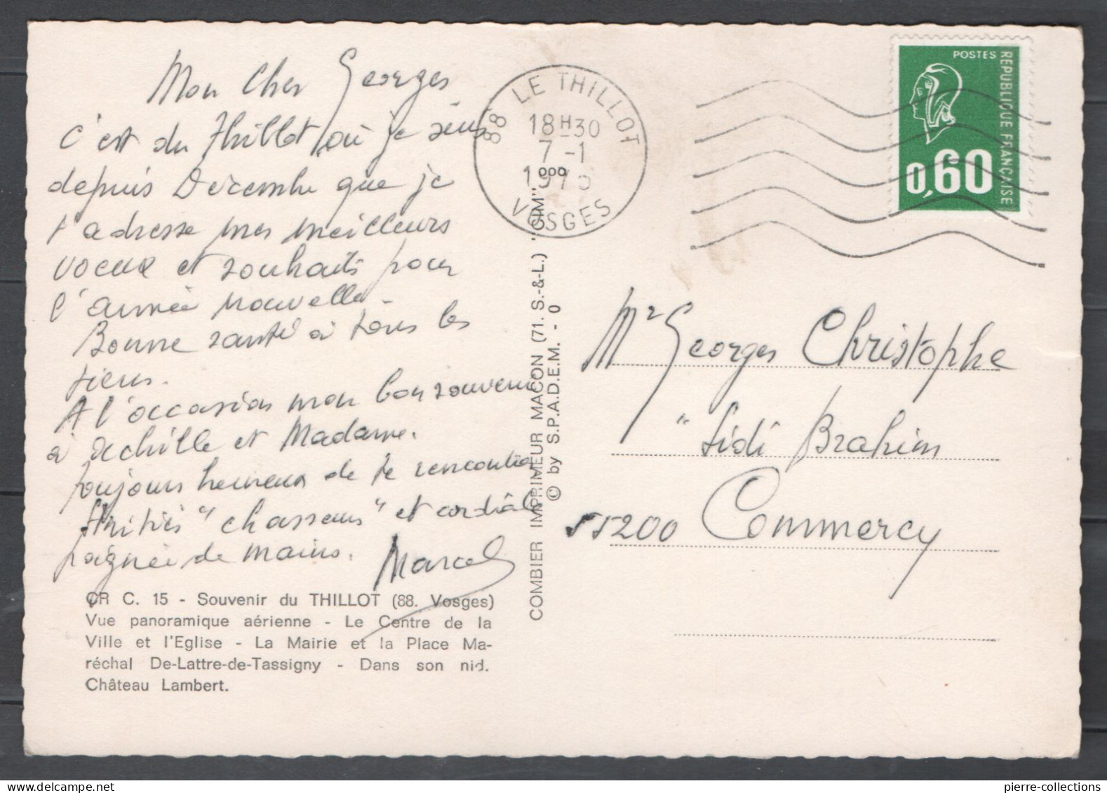 Le Thillot - Vosges - Carte Multivues - Le Thillot