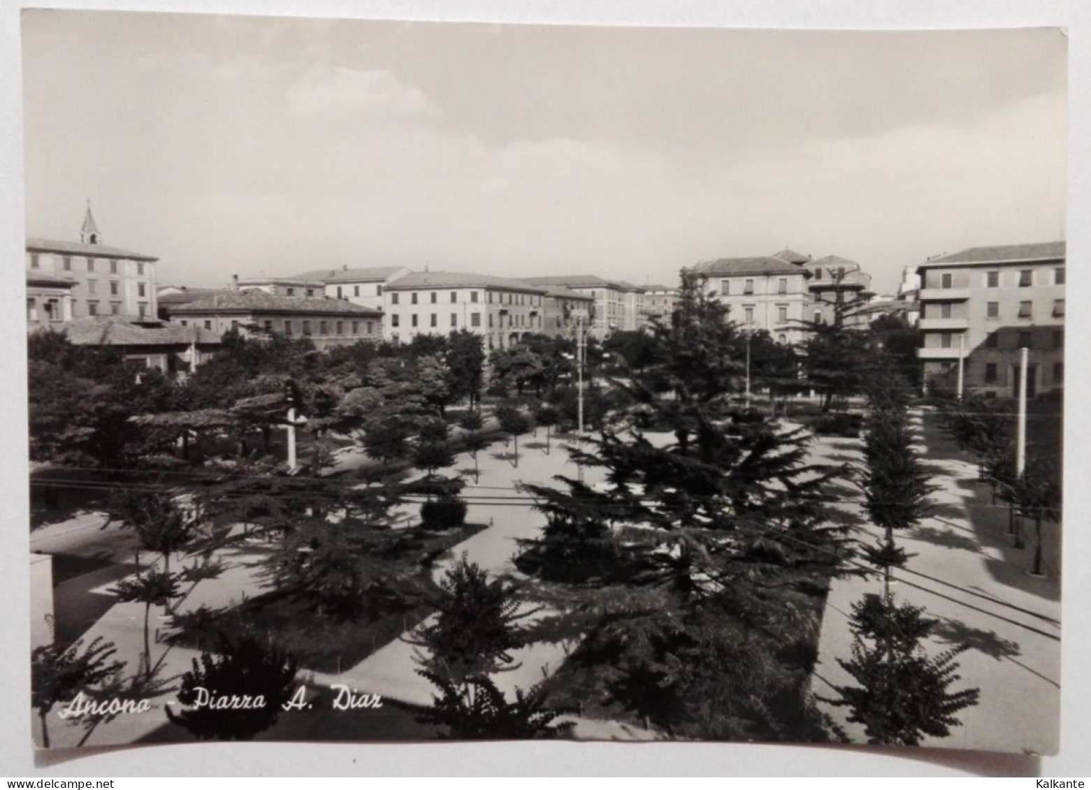 ANCONA - 1959 - Piazza A.Diaz - Ancona