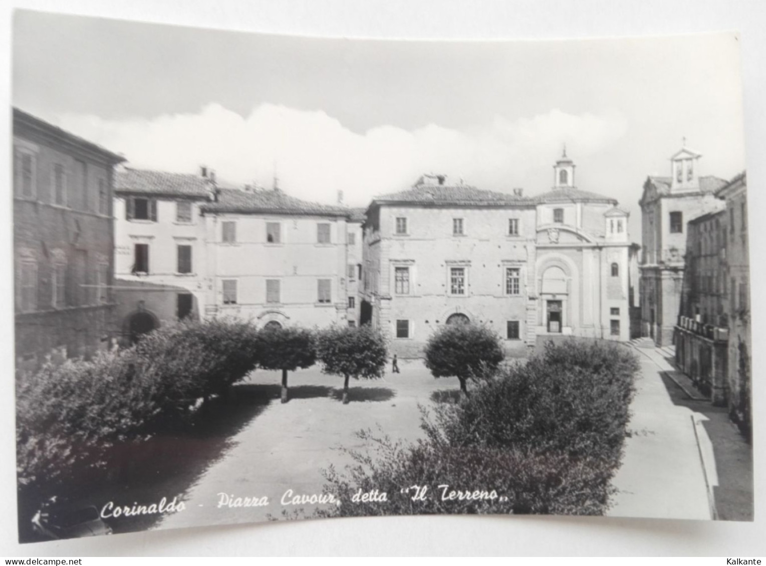 CORINALDO (Ancona) - Piazza Cavour Detta "Il Terreno" - Autres & Non Classés