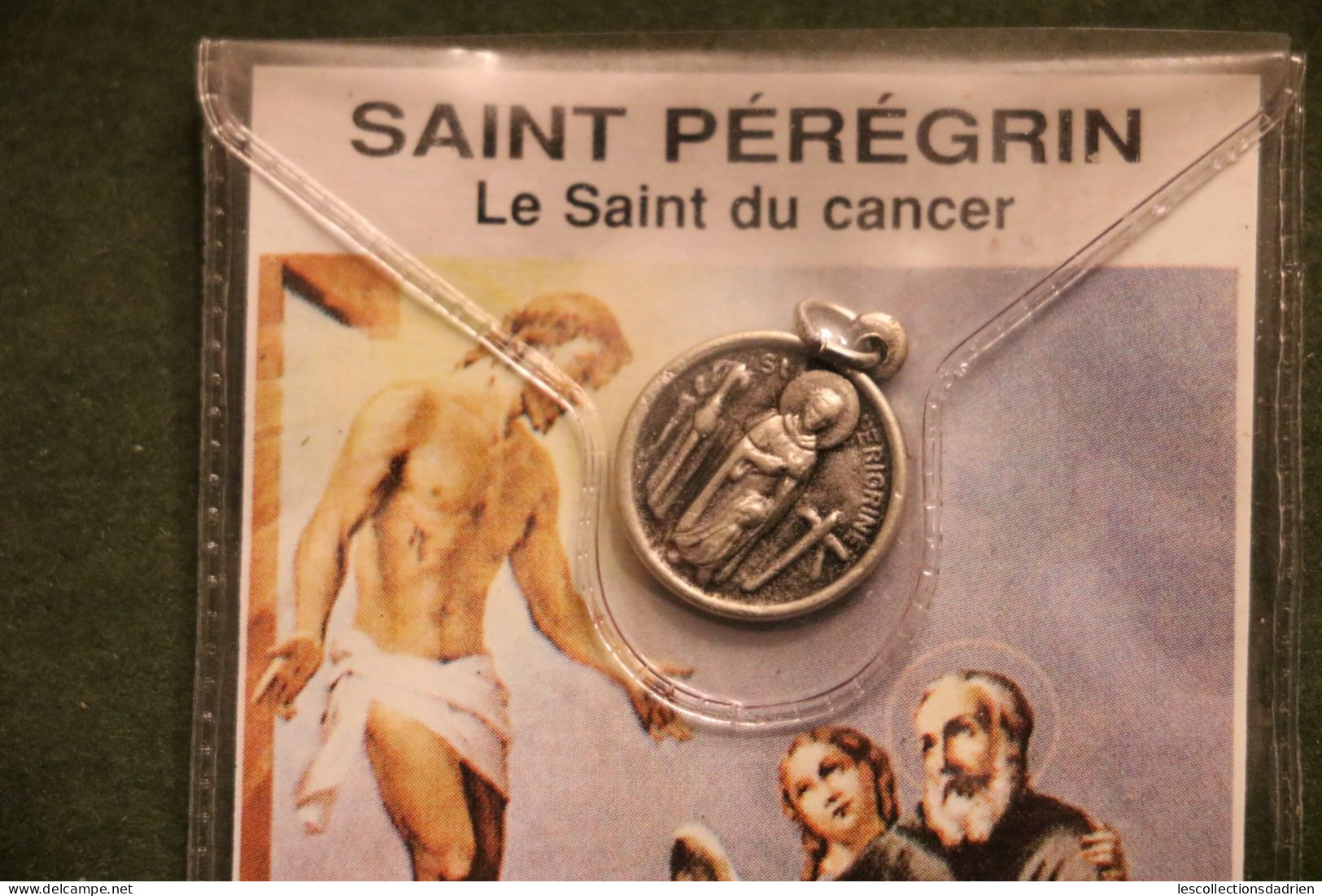 Médaille Religieuse Saint Pérgrin  Cancer  - Religious Medal - Religión & Esoterismo