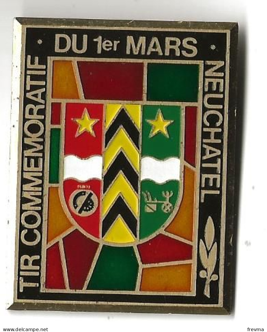 Medaille Tir Commemoratif Du 1er Mars Neuchatel - Altri & Non Classificati