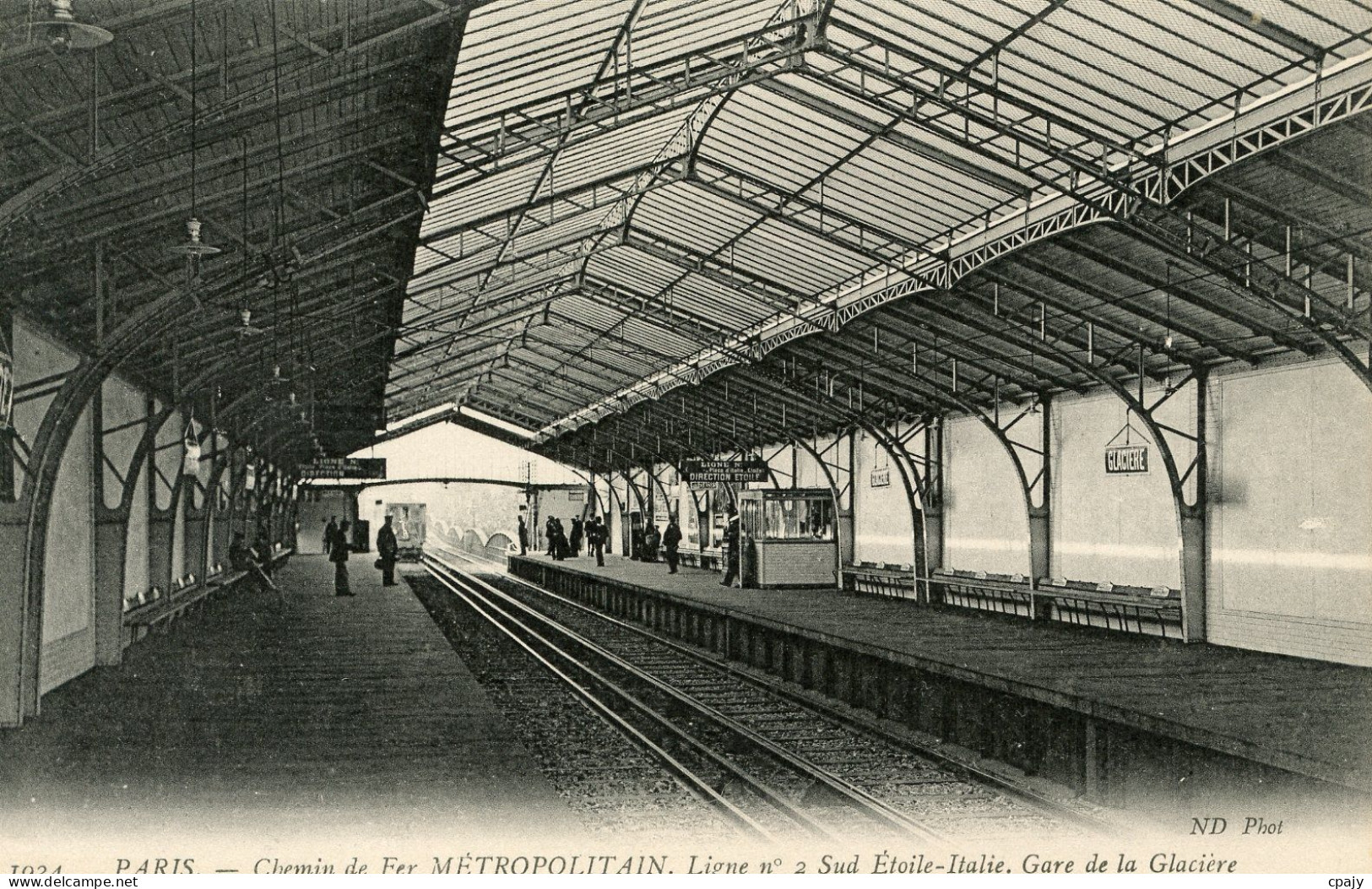 0312 - Métropolitain Station De La Glacière - Arrondissement: 13
