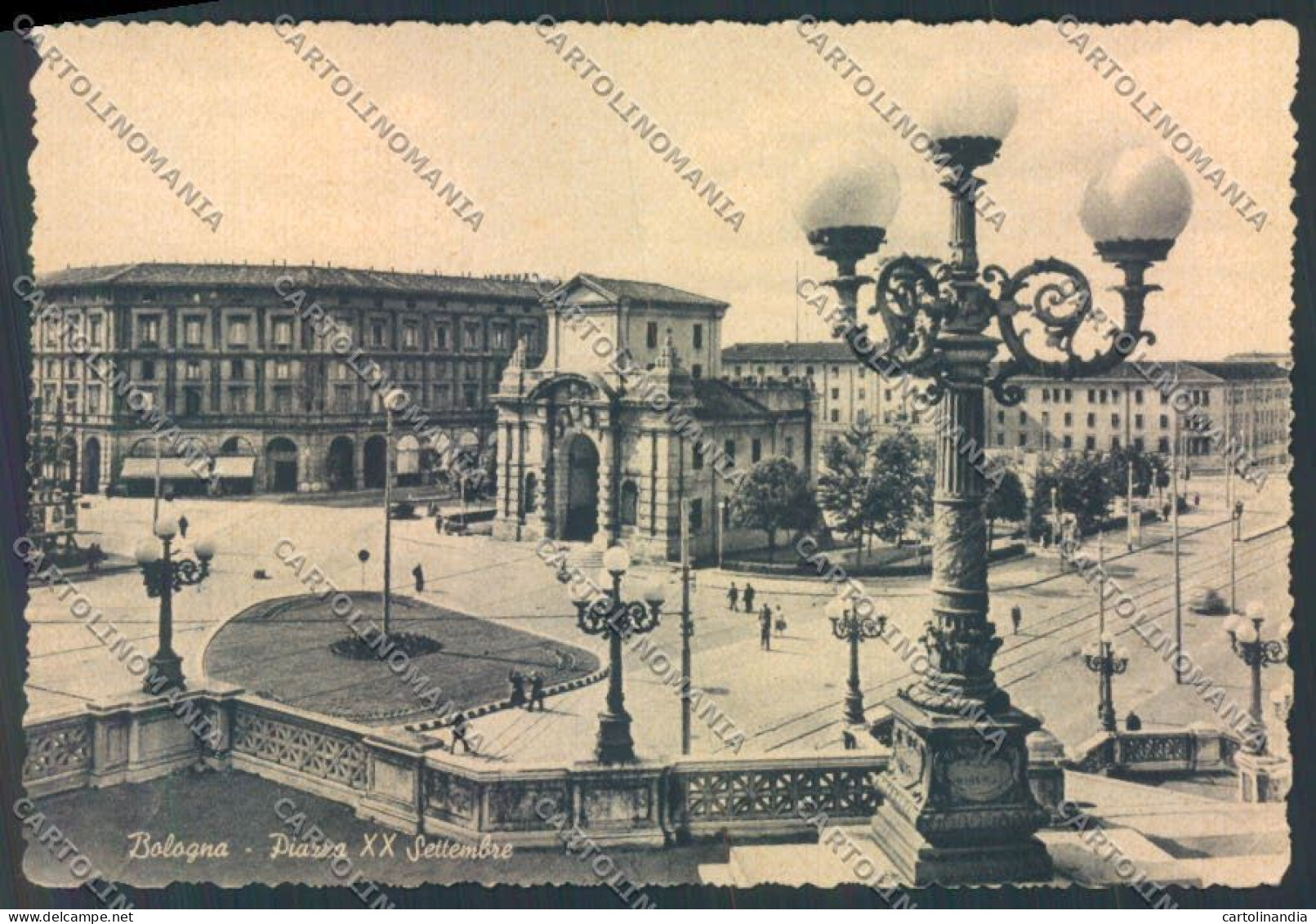 Bologna Città PIEGHE FG Cartolina ZF4594 - Bologna