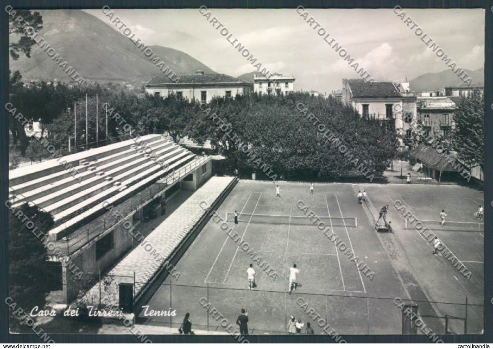 Salerno Cava Dei Tirreni Tennis Foto FG Cartolina ZF6446 - Salerno
