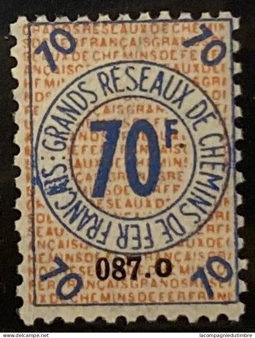 France Colis Postaux Grands Réseaux De Chemin De Fer YT N° 16 Neuf ** MNH. TB - Usados