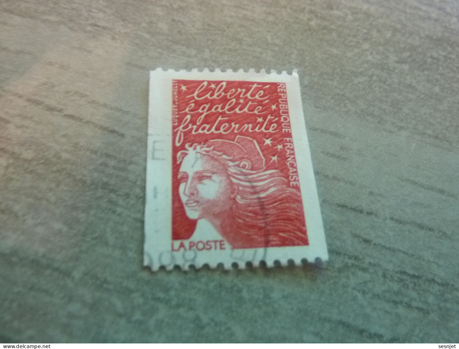 Marianne De Luquet - Sans Valeur - Yt 3083 - Rouge - Oblitéré - Année 1997 - - Used Stamps