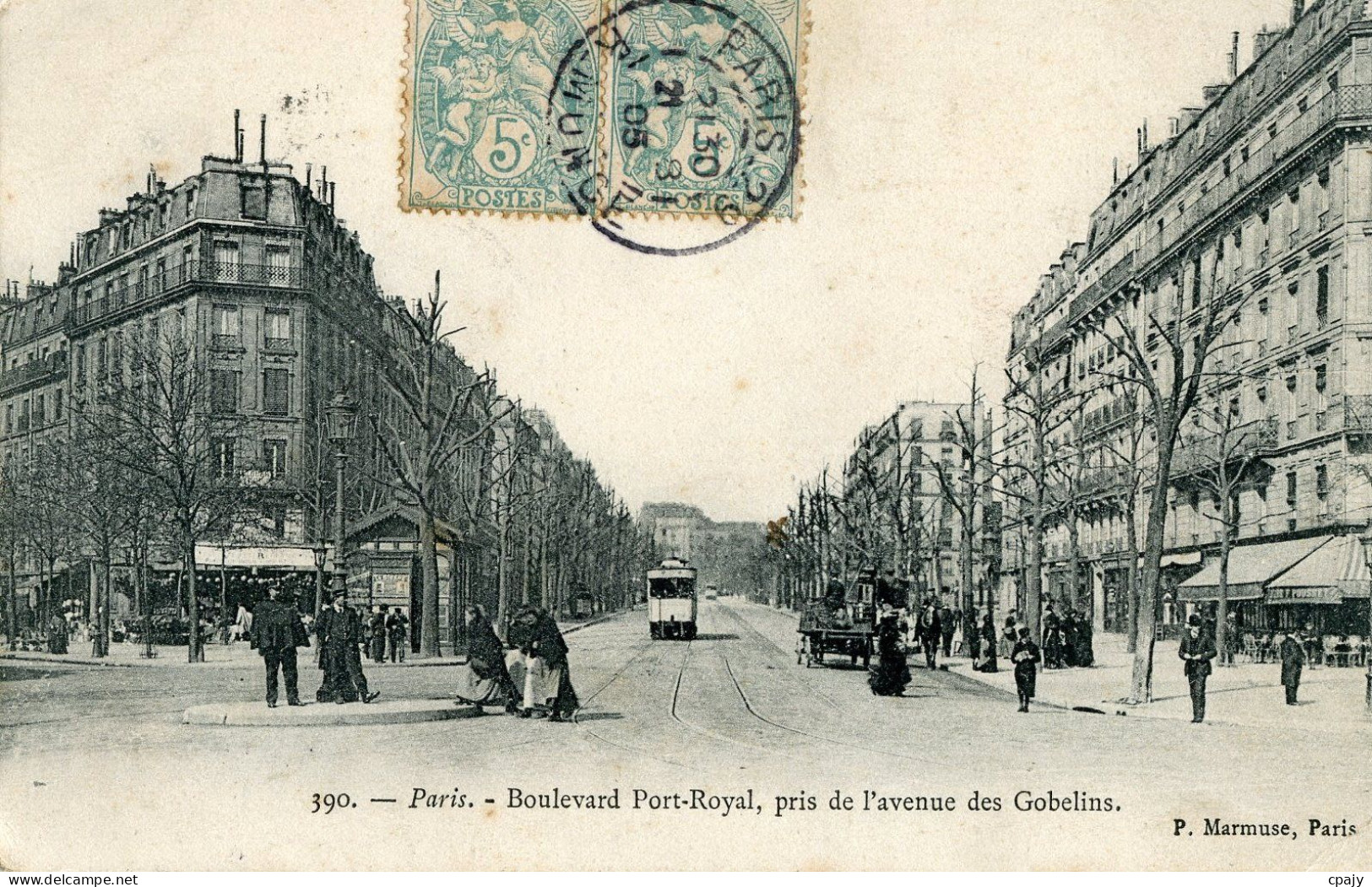 0320 - Bd Port-Royal Pris De L'avenue Des Gobelins - Distretto: 13