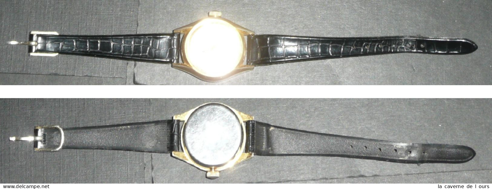 Rare Ancienne Montre Bracelet Mécanique, Elegance Antimagnetic - Relojes Ancianos