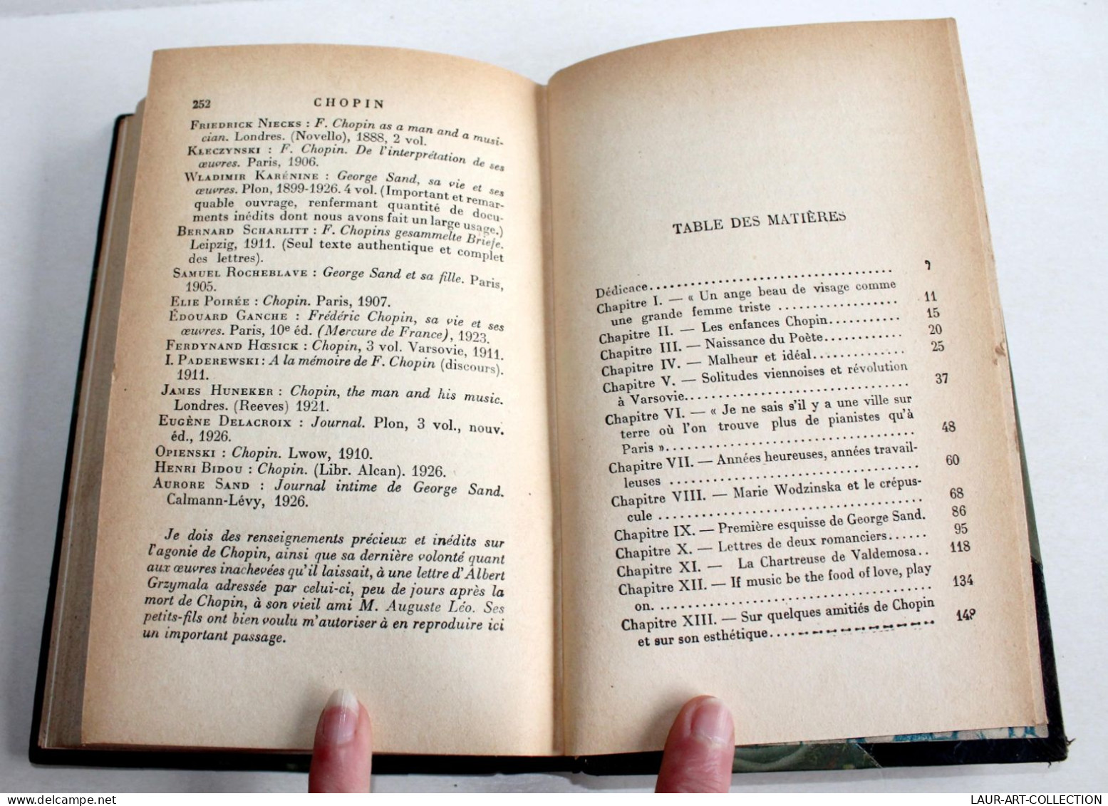 CHOPIN OU LE POETE Par GUY DE POURTALES, NRF 40e Ed 1927 GALLIMARD + FRONTISPICE / ANCIEN LIVRE XXe SIECLE (2603.39) - 1901-1940