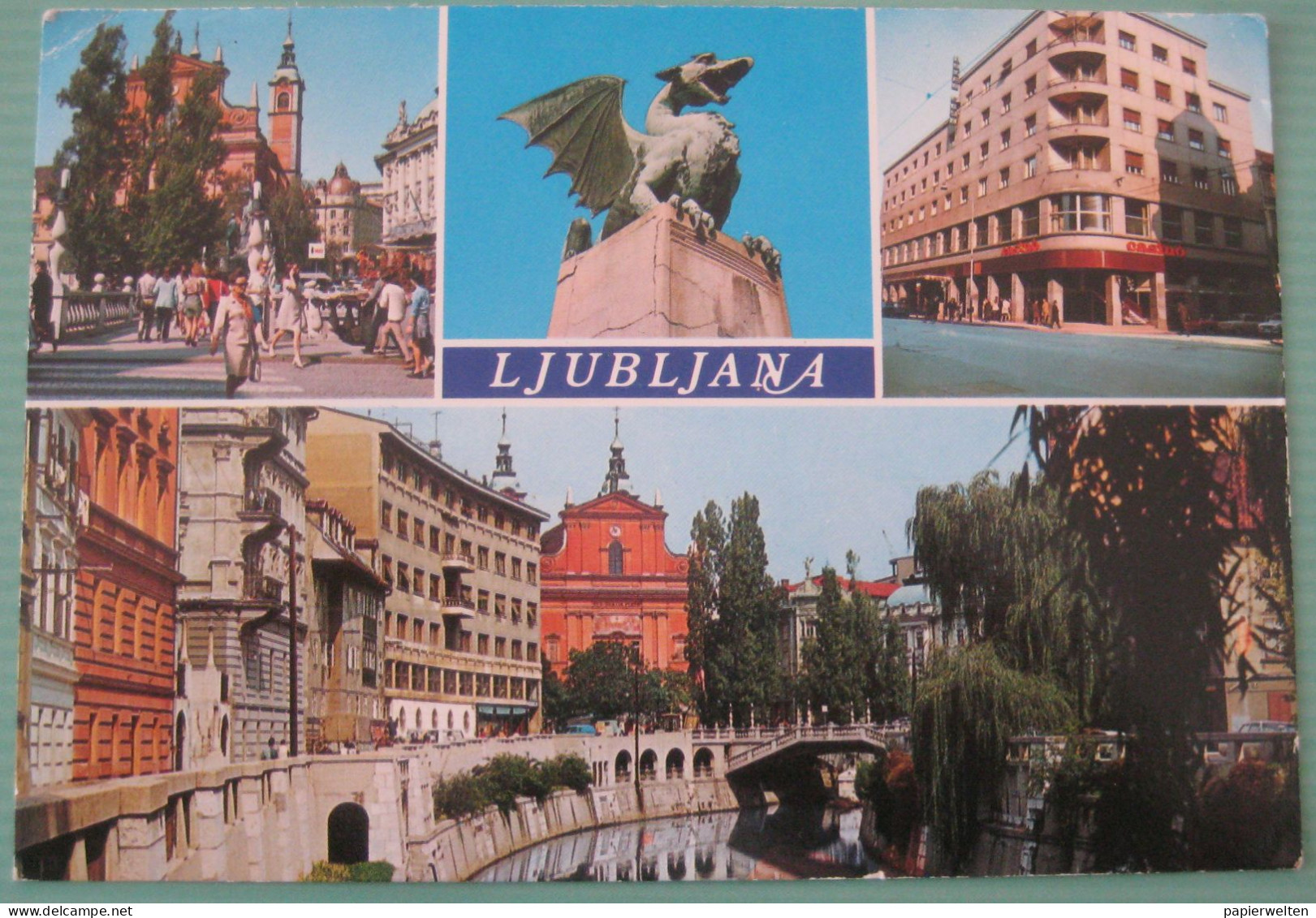 Ljubljana / Laibach - Mehrbildkarte - Slovénie