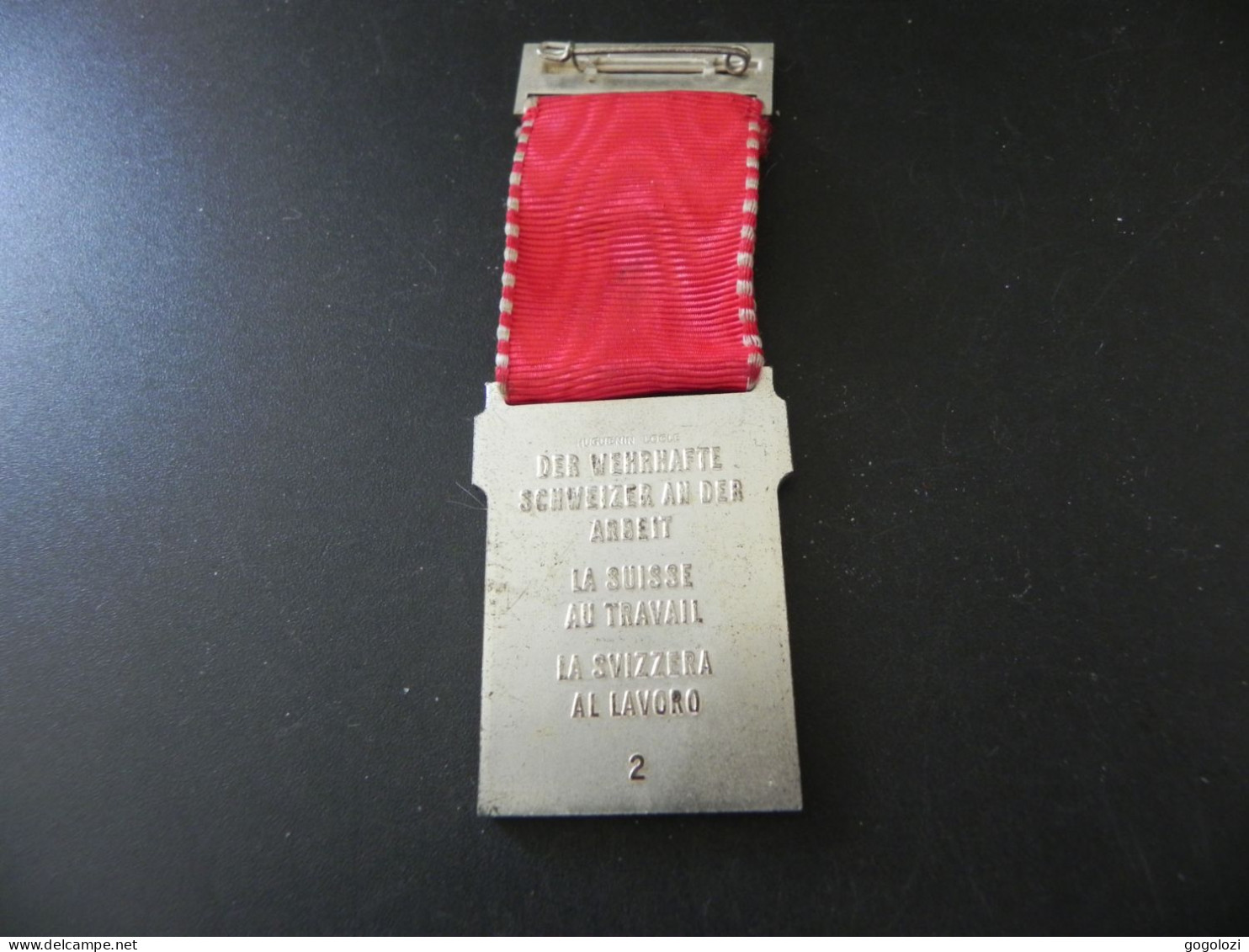 Schützen Medaille Shooting Medal - Schweiz Suisse Switzerland SSV SSC 1959 - Autres & Non Classés
