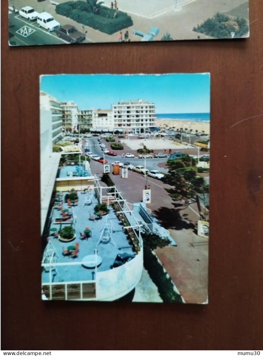 Lot 22 Cartes De Canet Plage Toutes Avec Voitures Automobile 2CV Renault 16 Peugeot Opel  Petit Train Etc - Canet Plage