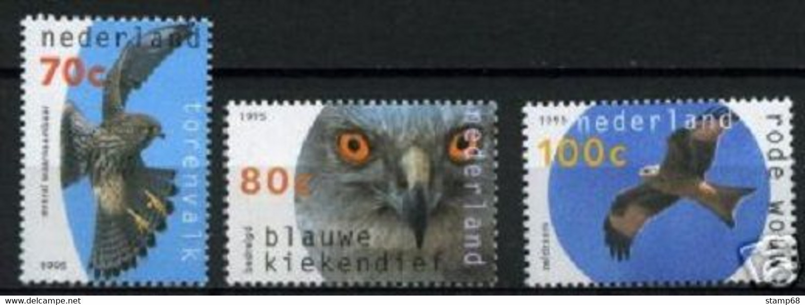 Nederland NVPH 1649-51 Serie Natuur En Milieu 1995 MNH Postfris Vogels Birds - Neufs