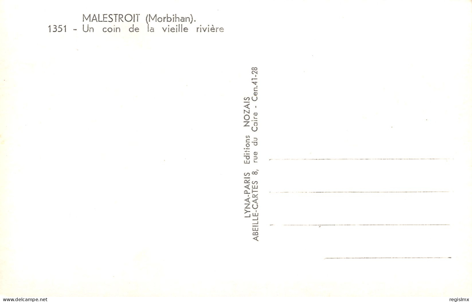56-MALESTROIT-N°T1161-E/0289 - Malestroit