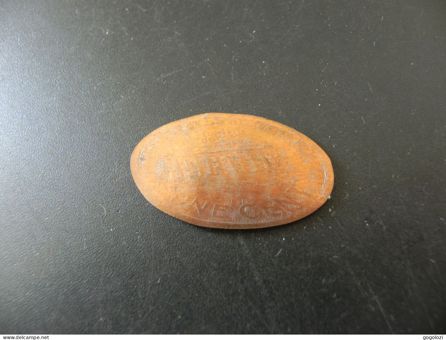 Jeton Token - Elongated Cent - USA - Splash Mountain Disneyland - Souvenirmunten (elongated Coins)