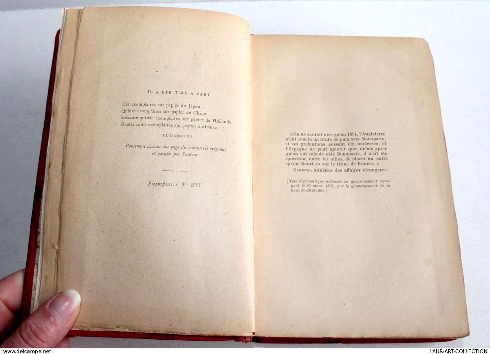 L'ENFANT D'AUSTERLITZ De ADAM 1902 N°233 MANUSCRIT ORIGINAL, SIGNÉ PAR L'AUTEUR! / ANCIEN LIVRE XIXe SIECLE (2603.44) - Libri Con Dedica