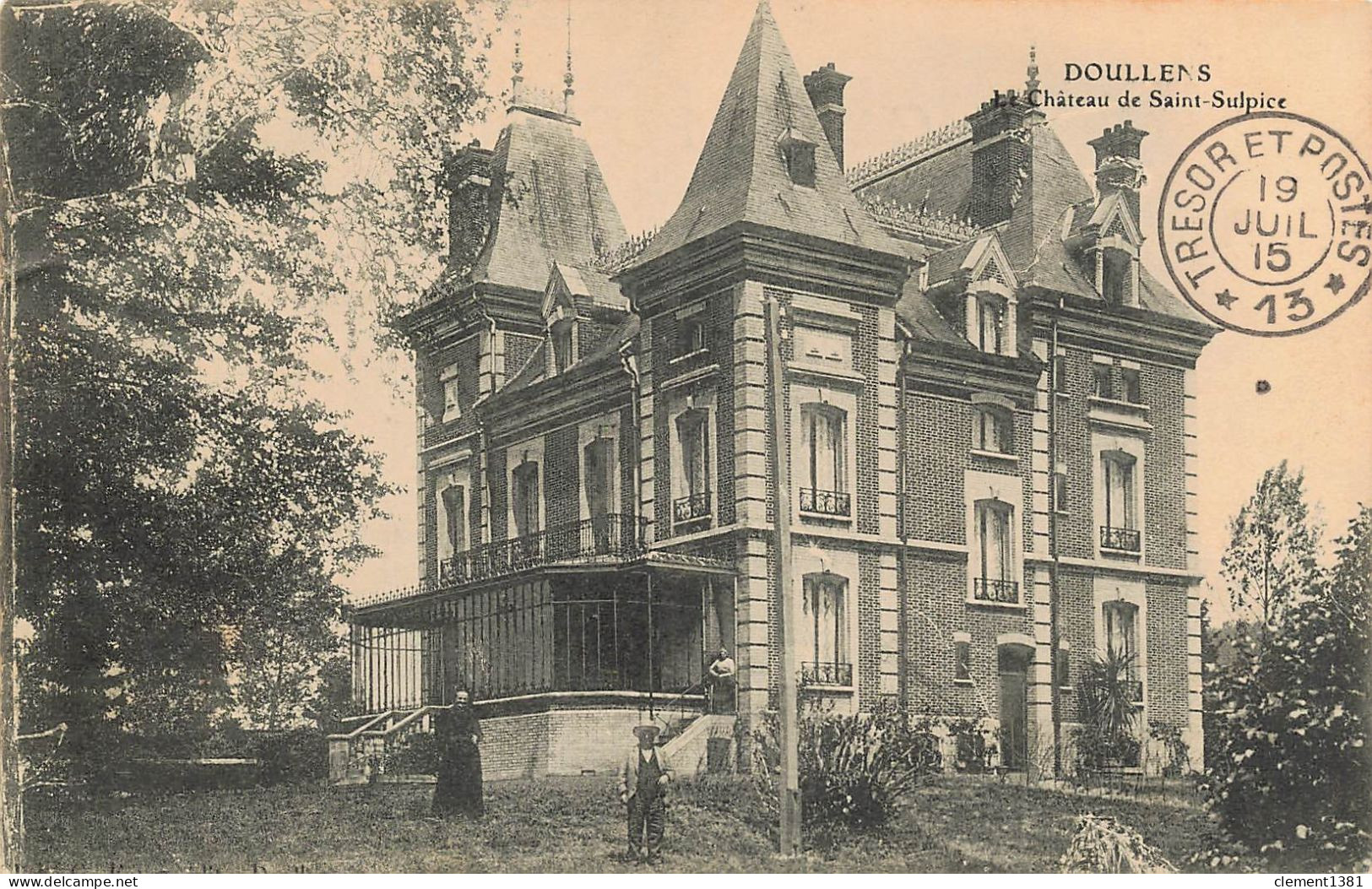 Doullens Chateau De Saint Sulpice - Doullens