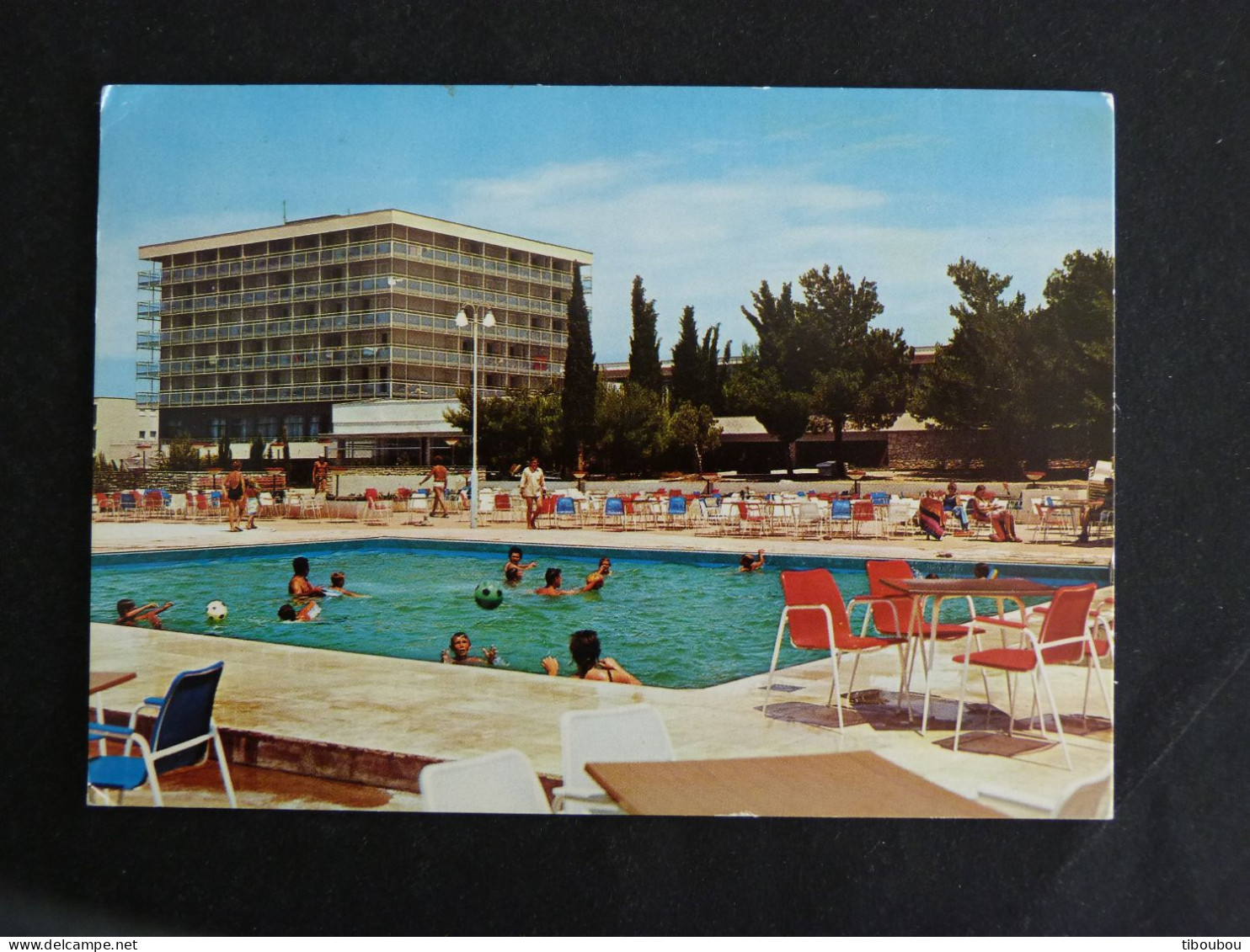 YOUGOSLAVIE YUGOSLAVIA JUGOSLAVIJA AVEC YT 1356 1359 LOGARSKA DOLINA / NOVI SAD - VODICE HOTEL IMPERIAL PISCINE - Brieven En Documenten