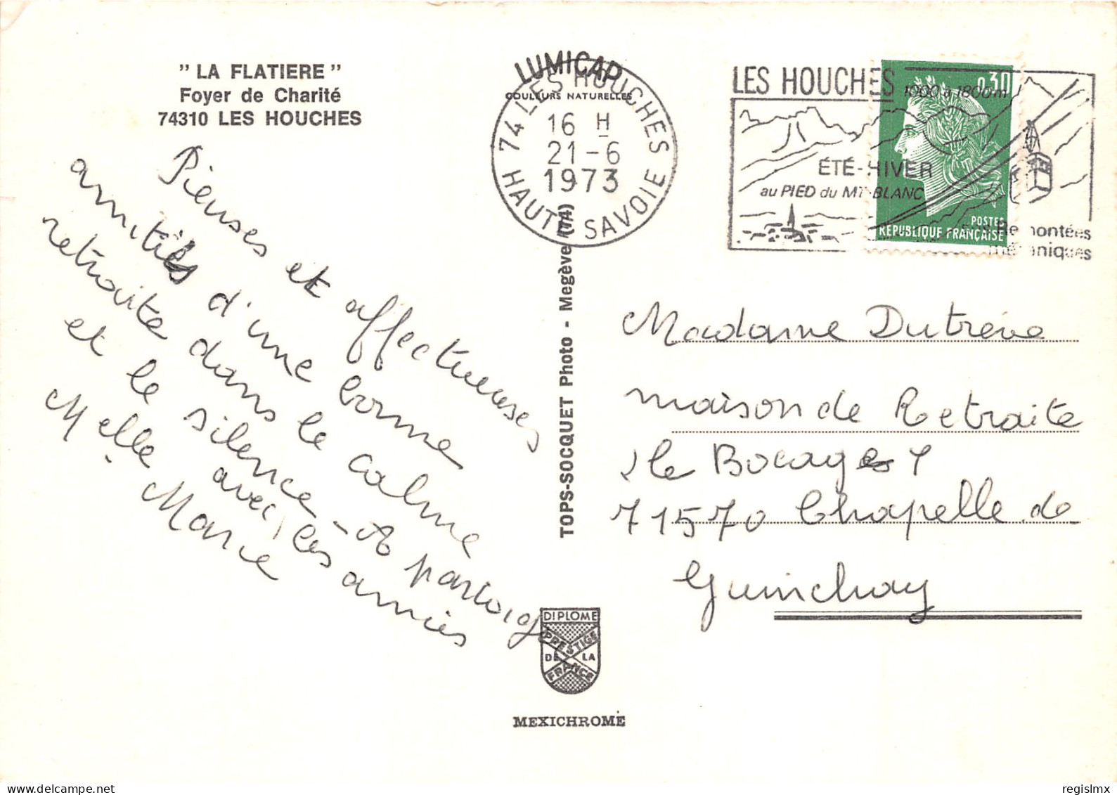 74-LES HOUCHES-LA FLATIERE-N°2005-C/0223 - Les Houches