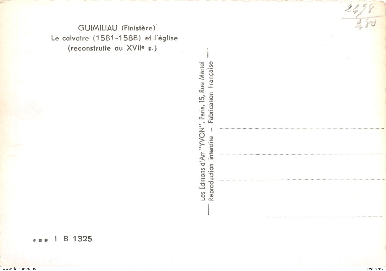 29-GUIMILIAU-N°2005-C/0043 - Guimiliau