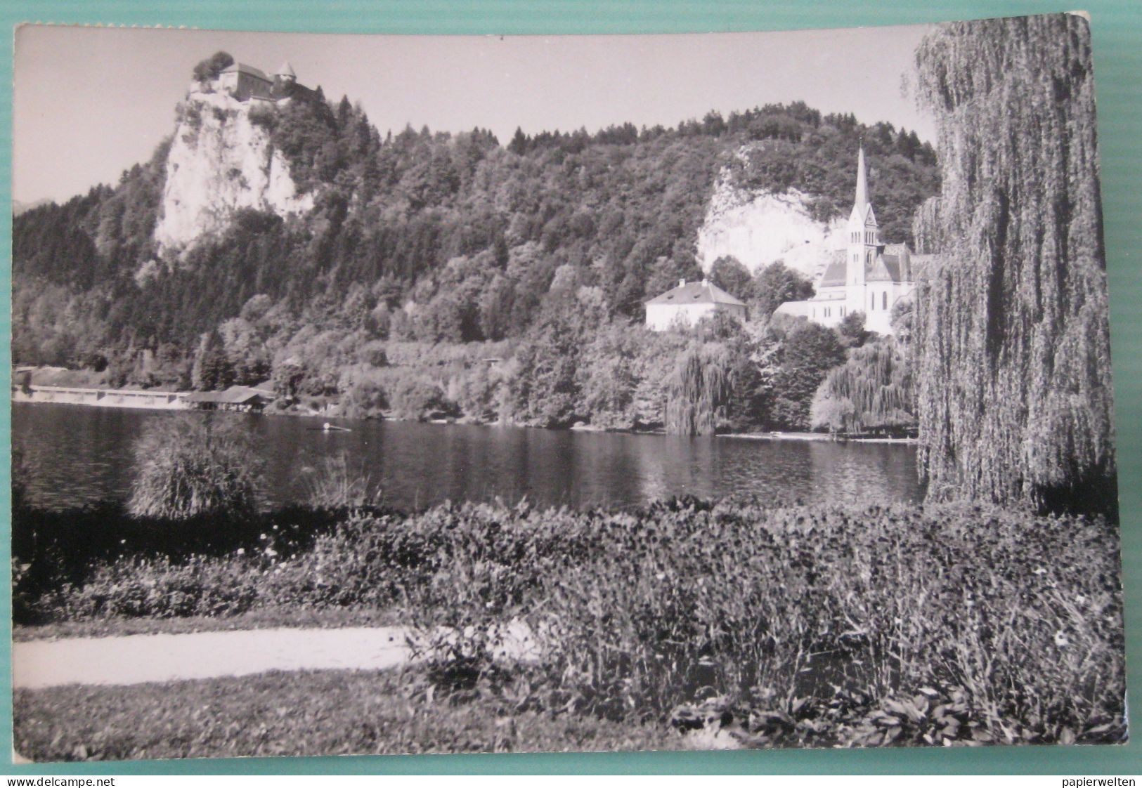 Bled / Veldes - Dorfkirche + Burg - Slovénie