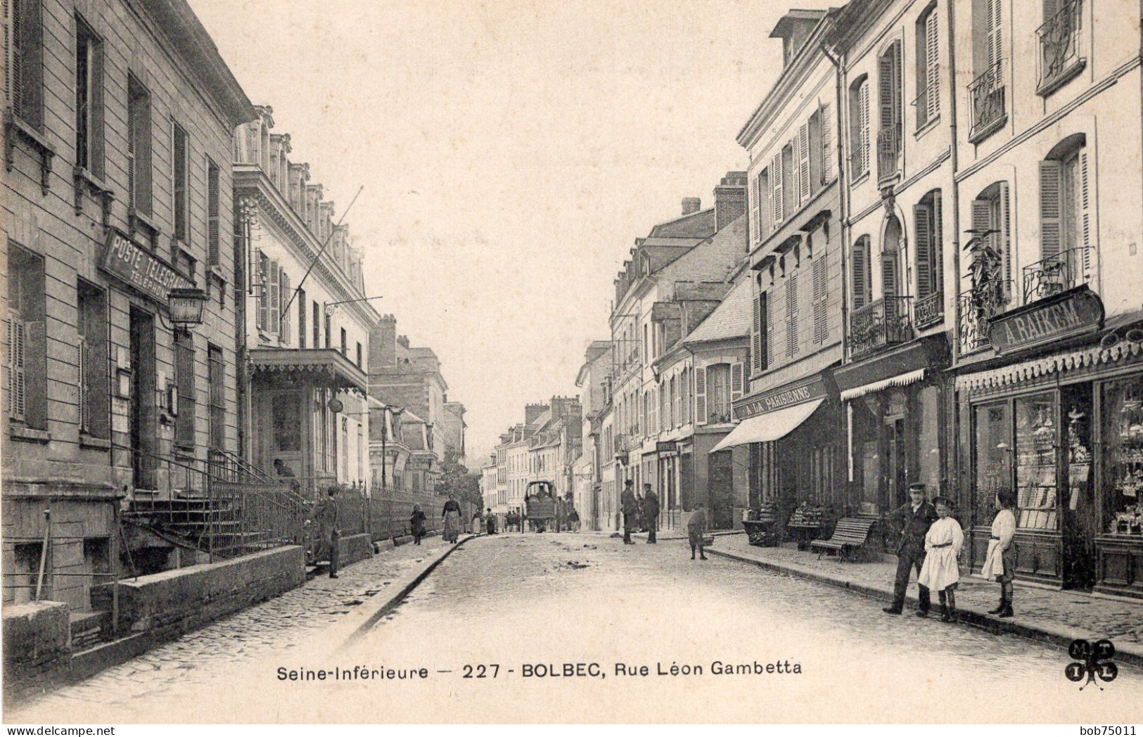 BOLBEC , Rue Léon Gambetta - Bolbec