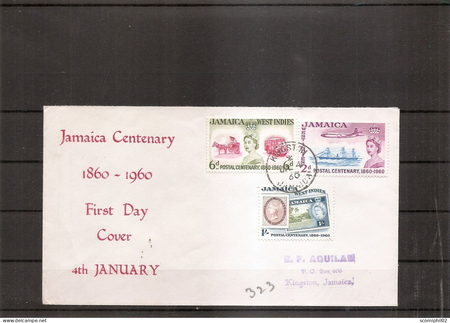 Jamaique ( FDC De 1960 à Voir) - Jamaica (...-1961)