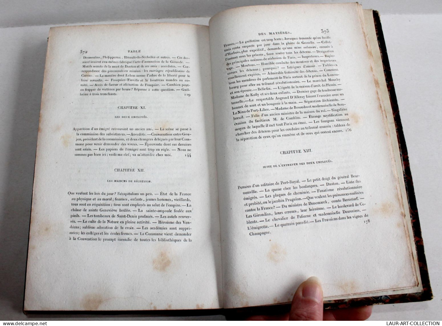 MEMOIRES DE L'EXECUTEUR DES HAUTES OEUVRES POUR SERVIR L'HISTOIRE DE PARIS 1830 / ANCIEN LIVRE XIXe SIECLE (2603.46)