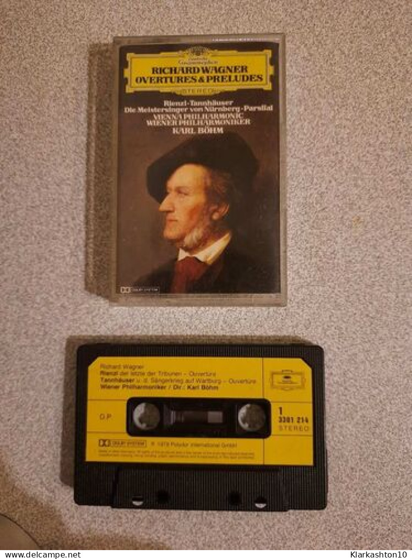 K7 Audio : Richard Wagner - Ouvertures & Preludes - Audiokassetten