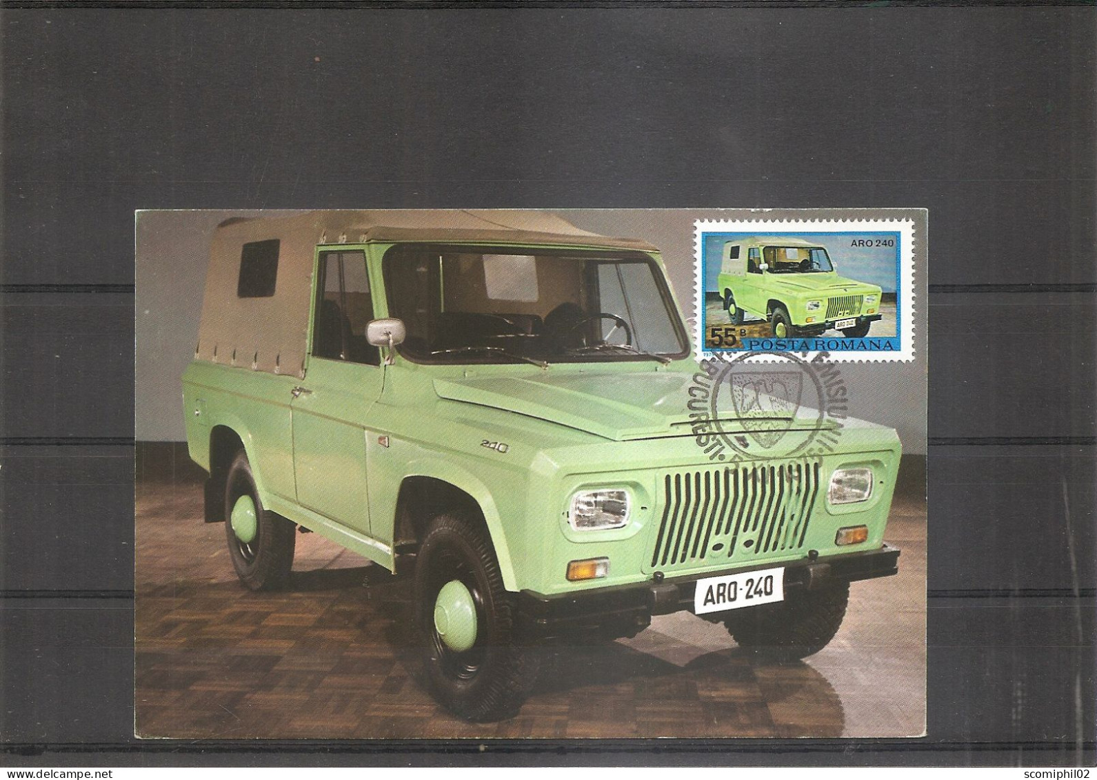 Voitures - Jeep ( CM De Roumanie De 1975 à Voir) - Auto's