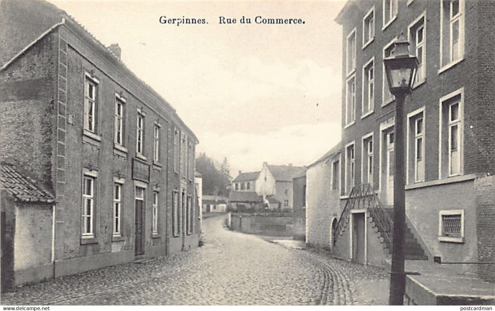 Belgique - GERPINNES (Hainaut) Rue Du Commerce - Gerpinnes