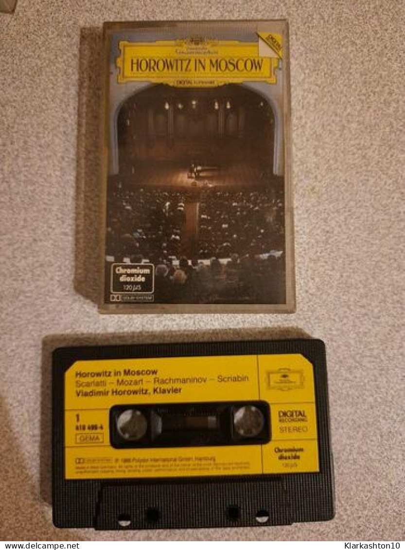 K7 Audio : Horowitz In Moscow - Cassette