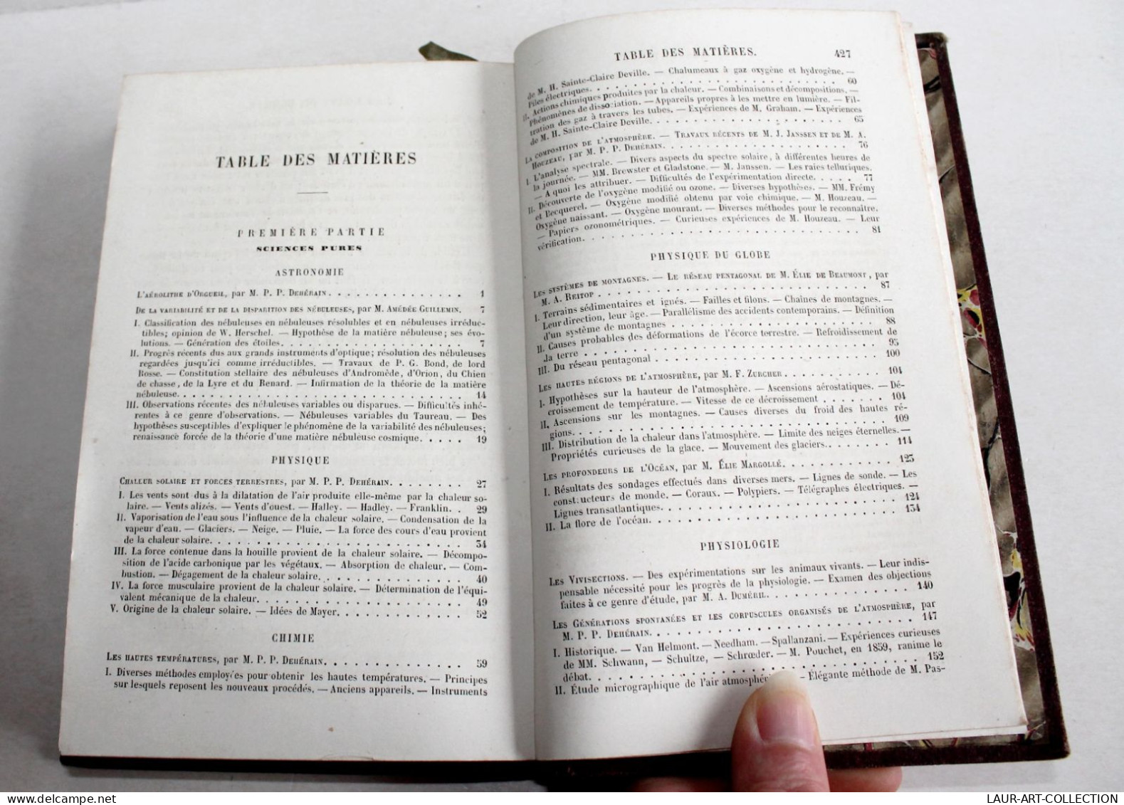 ANNUAIRE SCIENTIFIQUE De DEHERAIN 4e ANNEE 1865 CHARPENTIER PROGRES DES SCIENCES / ANCIEN LIVRE XIXe SIECLE (2603.48) - Health