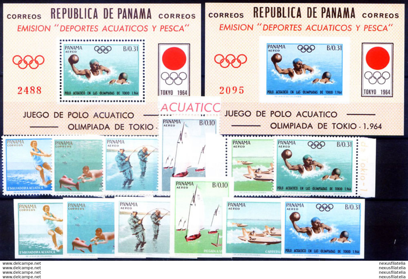 Sport. Olimpiadi Tokyo 1964. - Panama