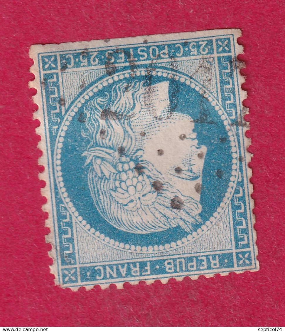 N°60 GC 2017 LEVENS ALPES MARITIMES COTE 140€ SUR BLEU BRIEFMARKEN STAMP FRANCE - 1871-1875 Cérès