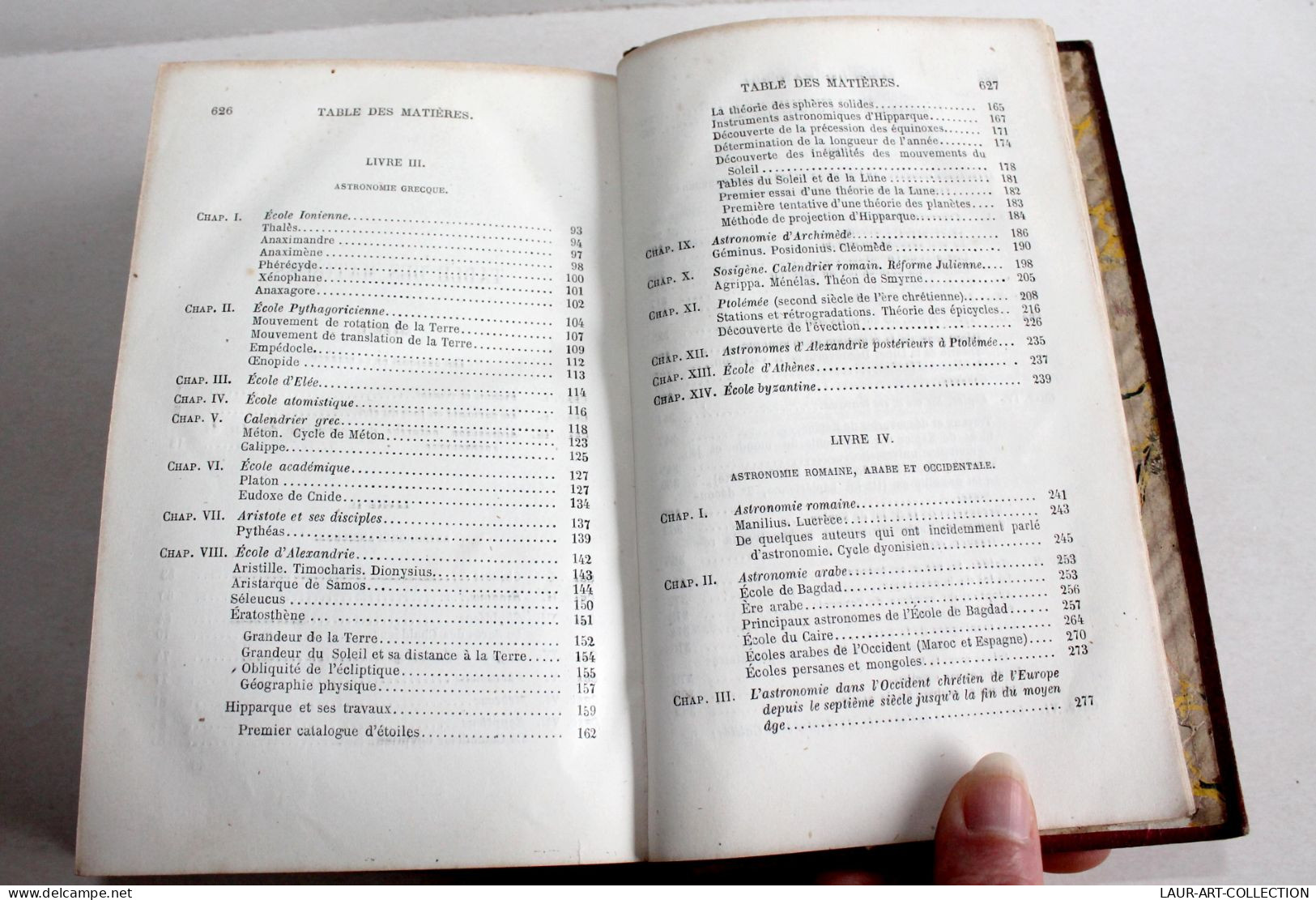 HISTOIRE DE L'ASTRONOMIE DEPUIS SES ORIGINES JUSQU'A NOS JOURS Par HOEFER 1873 / ANCIEN LIVRE XIXe SIECLE (2603.49) - Astronomie