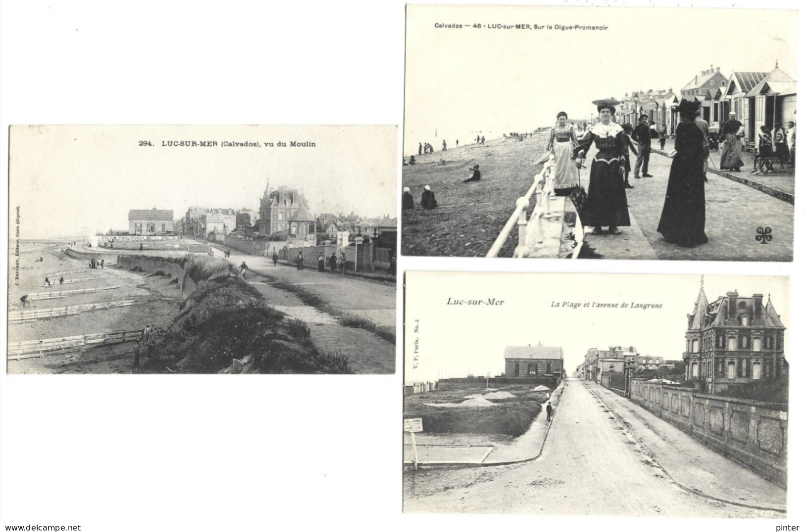 LUC SUR MER - Lot De 5 Cartes Postales - Luc Sur Mer