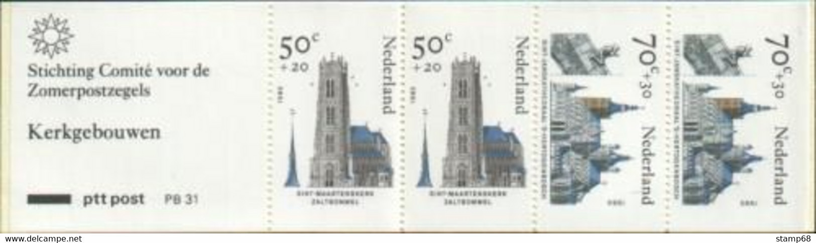 Nederland NVPH PB31 Zomerzegels 1985 MNH Postfris - Markenheftchen Und Rollen