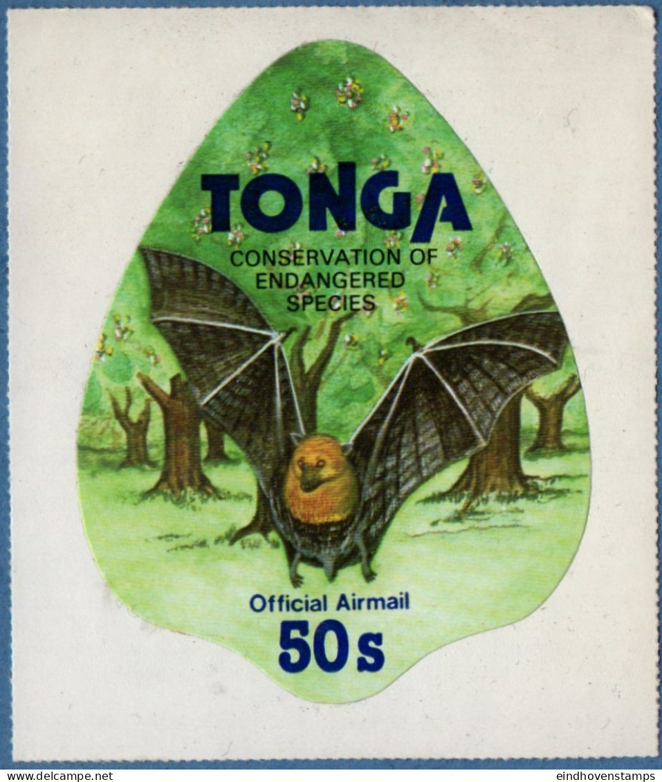 Tonga 50 S Service Bat - Conservation Endangered Species MHH - Chauve-souris