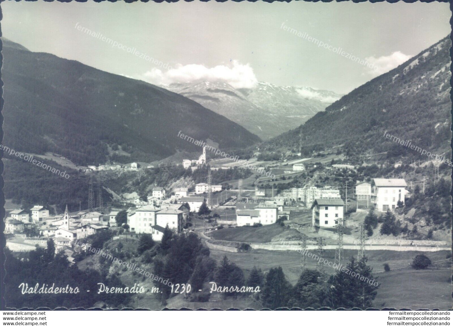 D277- Cartolina Provincia Di Sondrio- Valdidentro-premadio - Sondrio