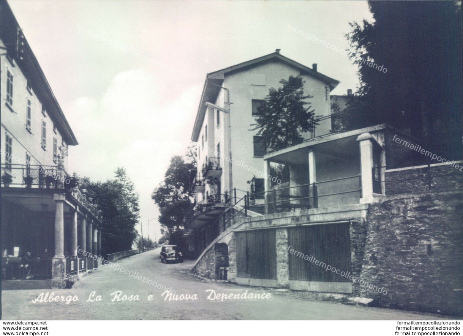 D261- Cartolina Provincia Di Sondrio - Rasura Albergo La Rosa - Sondrio