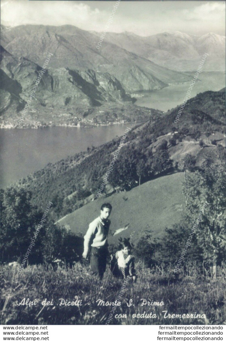 D282- Cartolina Provincia Di Sondrio - Alpi Dei Picetti - Monte S.primo - Sondrio