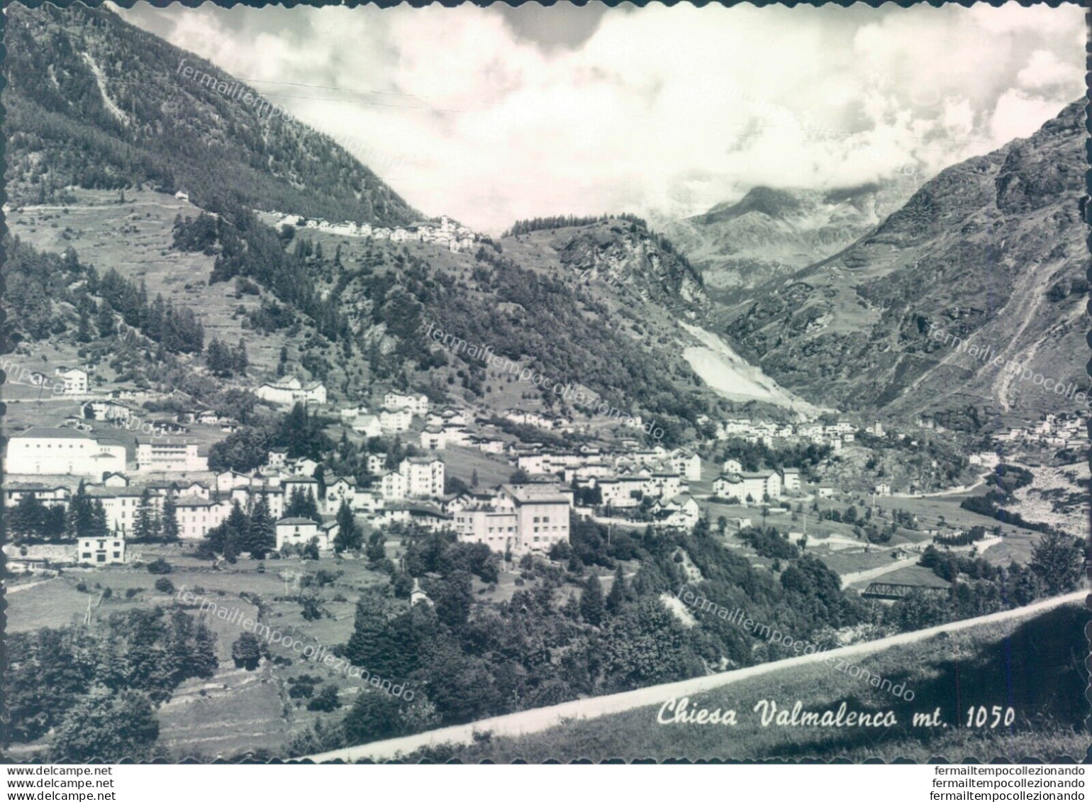 D183 -cartolina Provincia Di Sondrio - Chiesa Valmaleno Panorama - Sondrio